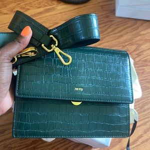 Brand new dark green bag
